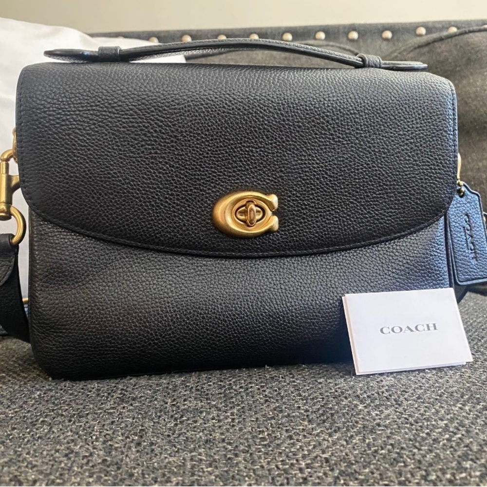 Black Coach Cassie Crossbody